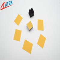 Material de folha de silicone termo-condutor isolador para a nova energia