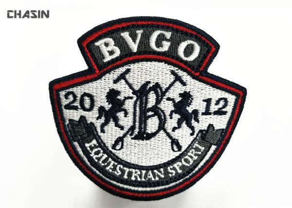 Eco Friendly Sports Team Patches Twill College Football Team Patches