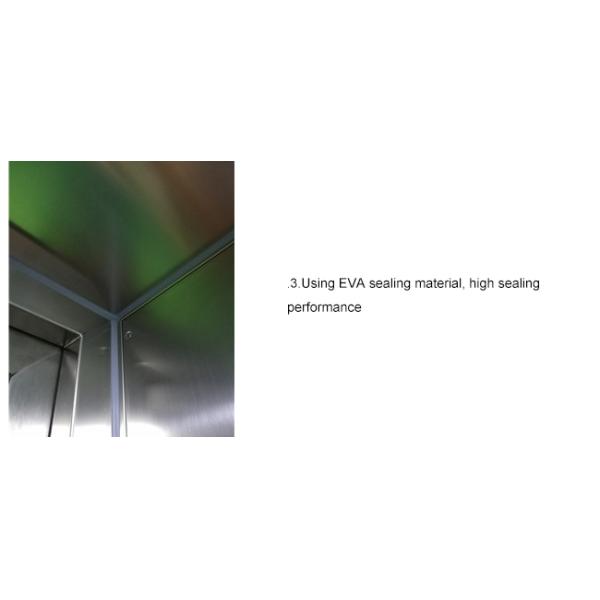 Ливень воздуха чистой комнаты нержавеющей стали двойной дуя для отдельного человека