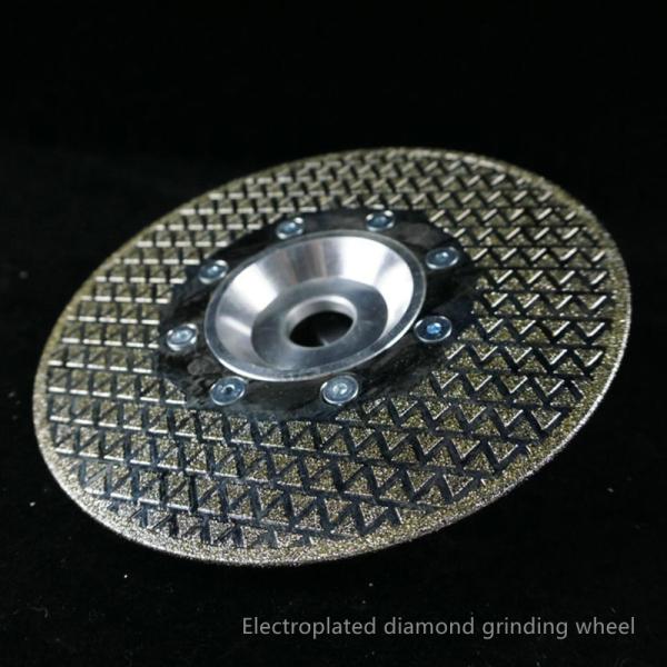 115mm Electroplated Diamond Grinding Wheels Iron Casting
