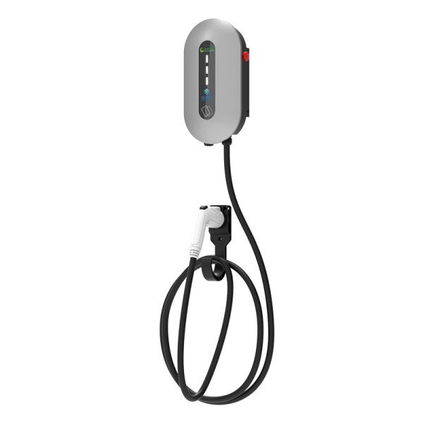 21KW 32A  Commercial AC EV Charger Wall Mounted Credit Card Support