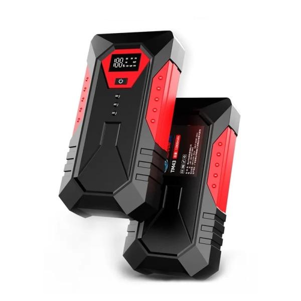 Multi-Function Portable Car Jump Starter Power Bank 20000mAh Lead-Acid Battery for Emergency Booster and Flashlight