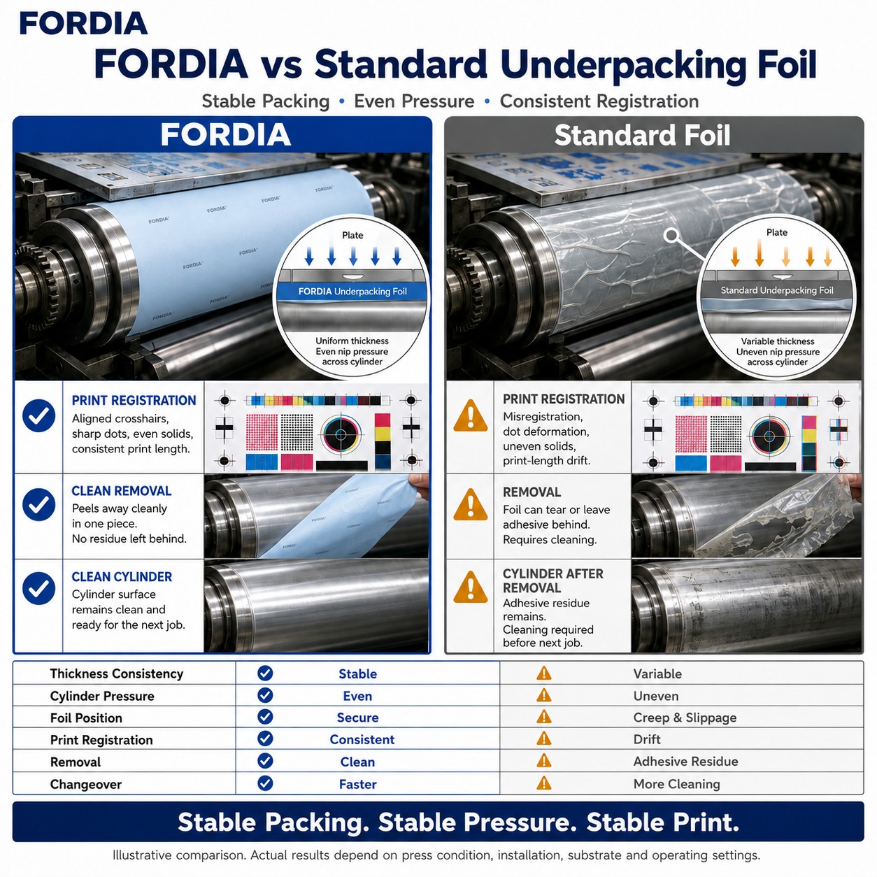 Multiple Thickness Underpacking Foil Self Adhesive Packing Sheet Film Customizable