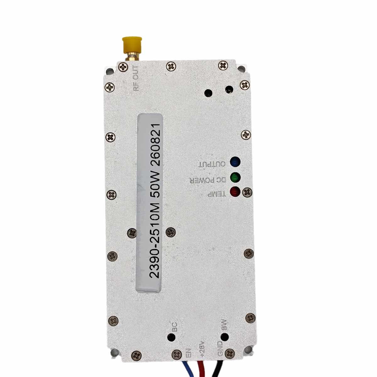 50W 5700-5900 MHz GaN Anti Fpv Module RF Power Amplifier High Linearity