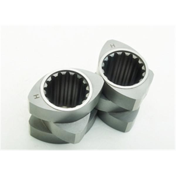 58mm Double Screw Extruder Screw Elements With SARRMET10 Material From Germany