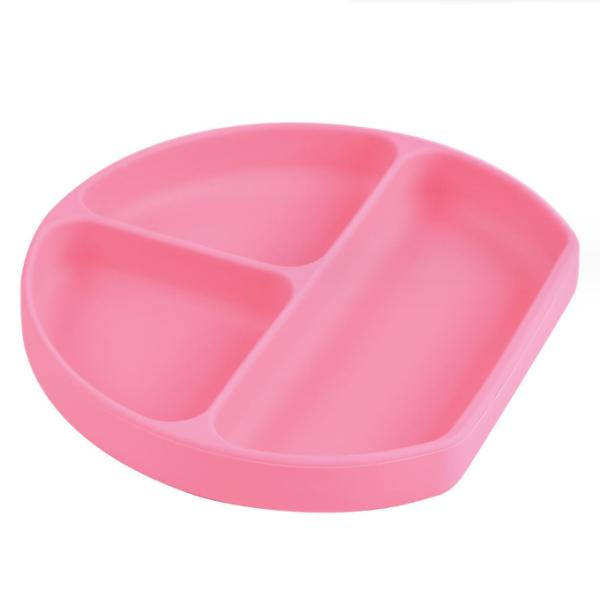 Plate Production Safe and Durable Food Grade Silicone Suction Plate for Baby