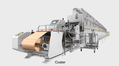 Squeezing Electrode Coating Machine , Electrode Coater Width Max 680mm