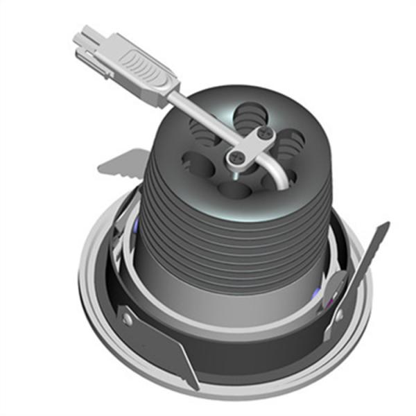 new design commercial hotel spotlight 12w 20w cutout 75mm 15 degree beam angle