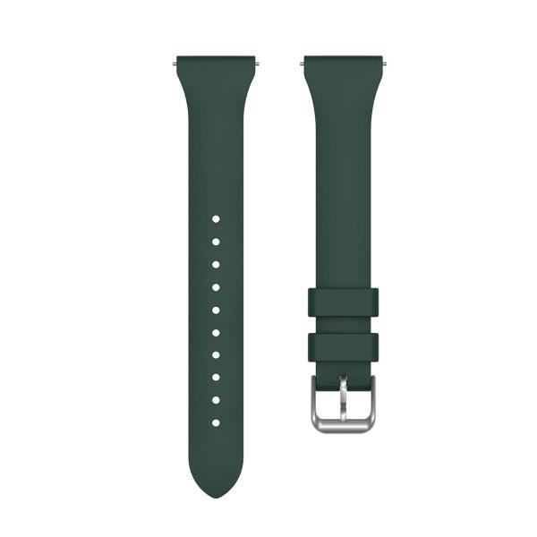 SS Needle Buckle 20mm Multi Color Silicone Watch Strap For Quick Release And Earbuds