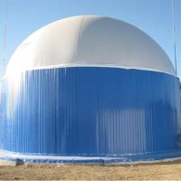 Capa de PVC Formas redondas Tanques de almacenamiento de biogás Resistente a chispas Instalación rápida