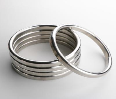 Garrafa oval RTJ com vedações metálicas Material de aço inoxidável