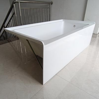 American Style Apron Skirt Freestanding Acrylic Bathtubs 60X32X20 with R&L