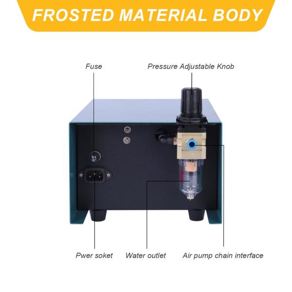 Tooltos двойная голова гравер ювелирные изделия пневматическая гравировка машина