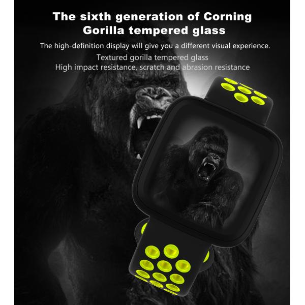 Русский поддержки распознавания речи тарифа сердца IP67 Smartwatch F12 корейский испанский японский французский