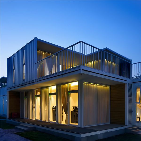 Hot Dip Galvanized Eco Friendly High-strength Steel Prefab Container House Modular Container House