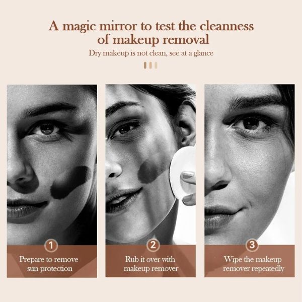 Sunscreen Testing Camera  2X Magnification Travel Makeup UV Mirror with Light(WH-MR-89)