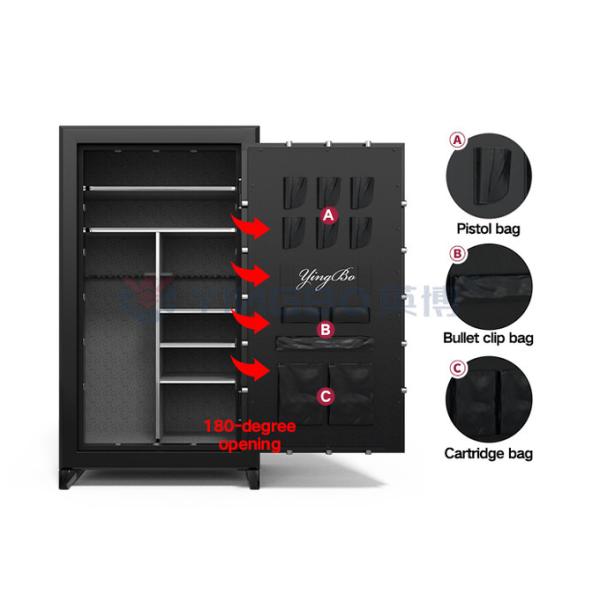 Solid Steel Heavy Fireproof Gun Safe Box Steel For Gun Storage