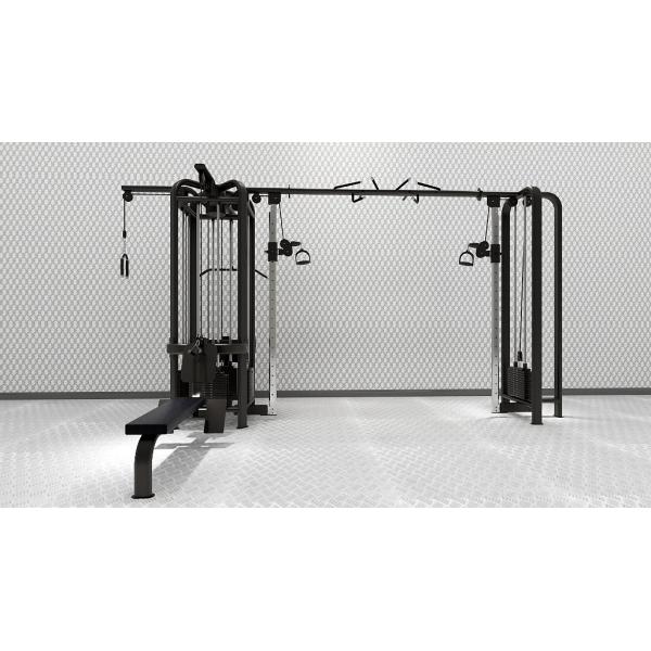 Commercial Gym Equipment Adjustable Pulley 5 Station Multi Gym Strength Training Cable Machine Gym