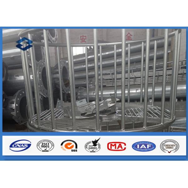 башни сотового телефона 10 до 40 m соединение соединения выскальзования рангоута электрической стальное Monopole