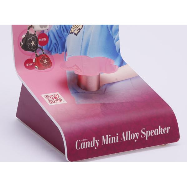 Acrylic Display For Mini Speaker UV Printing Hot Blending TSCA