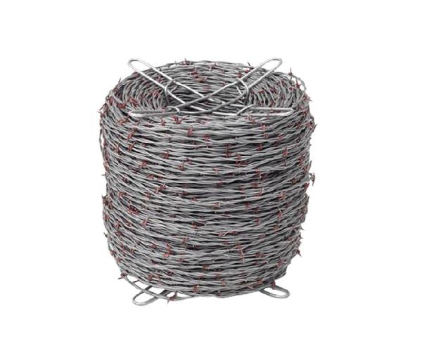 2mm 3mm Barbed Wire Fence Hot Dipped Galvanized Type Anti Theft High Security