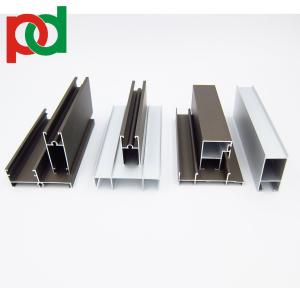 Perfis de alumínio anodizados da porta da janela para Colômbia 744 deslizantes