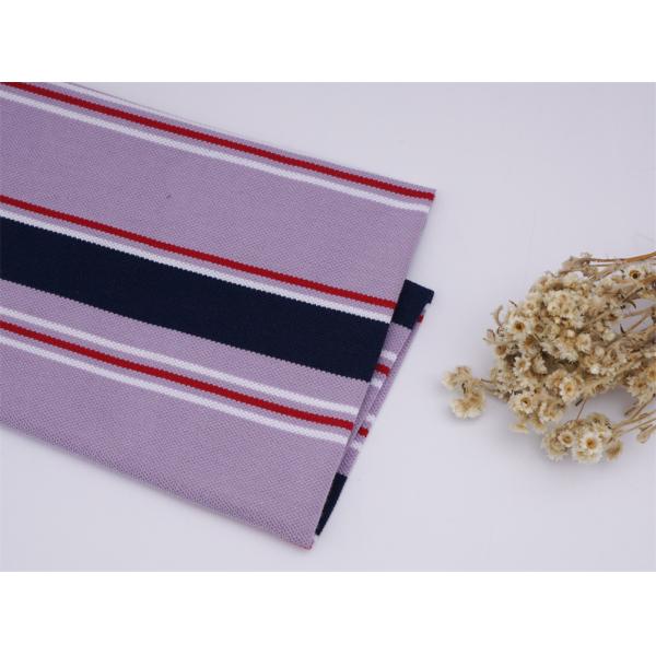 Comfortable And Skin-Friendly Durable Wear-Resistant Striped Knit Fabric For Casual Wear