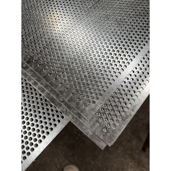 0.5mm - 50mm Round Hole Perforated Sheet Galvanized 1000*2000mm