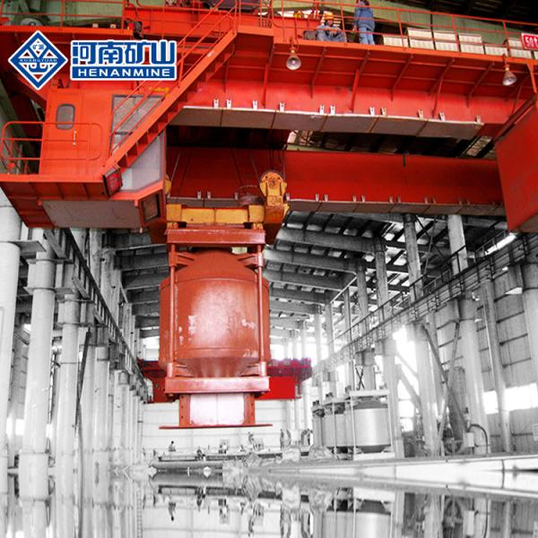 Metallurgical Double Girder Overhead Crane Stable Performance 10.5 - 31.5 Span