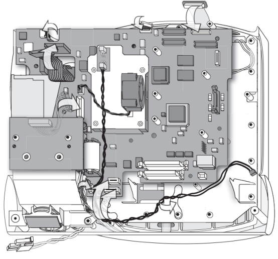 Филипп MRX M3535A Дефибриллятор Материнская плата Процессор PCA M3535-60200