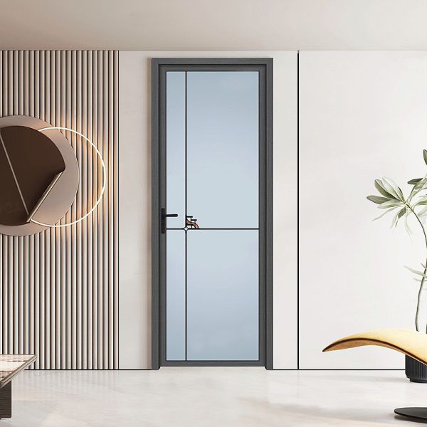 Modern Frameless Glass Shower Door Sleek Bathroom Tempered Safety Glass Door