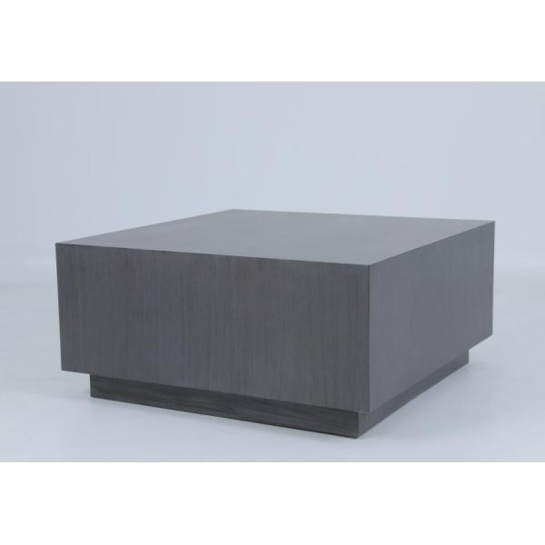 Large Square Coffee Table Wood Modern Style