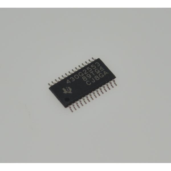 MSP430G2553IPW28R: 16MHz 16-bit Ultra-Low-Power MCU with 16KB Flash, 512B RAM, 10-bit ADC, Timer, UART/SPI/I2C, On-chip Emulation & Extended Temp Range for Embedded Systems