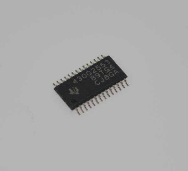MSP430G2553IPW28R: 16MHz 16-bit Ultra-Low-Power MCU with 16KB Flash, 512B RAM, 10-bit ADC, Timer, UART/SPI/I2C, On-chip Emulation & Extended Temp Range for Embedded Systems