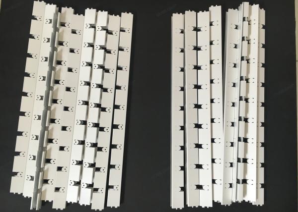 Square Commercial Ceiling Tiles Open Cell Grid Ceiling With Interlocking Blades