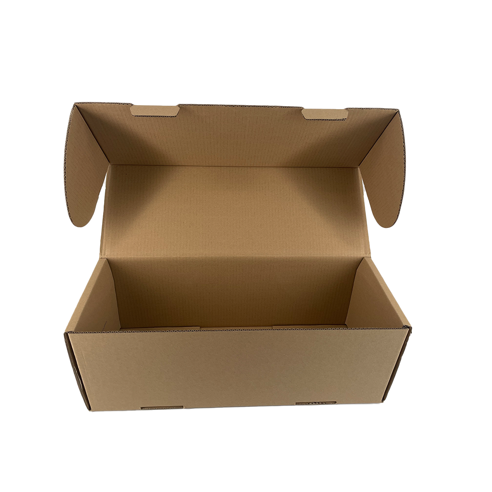 High Quality Custom Corrugated Carton Box Auto Spare Parts Packaging with Embossed Logo Corrugated Paper Box Folder Type