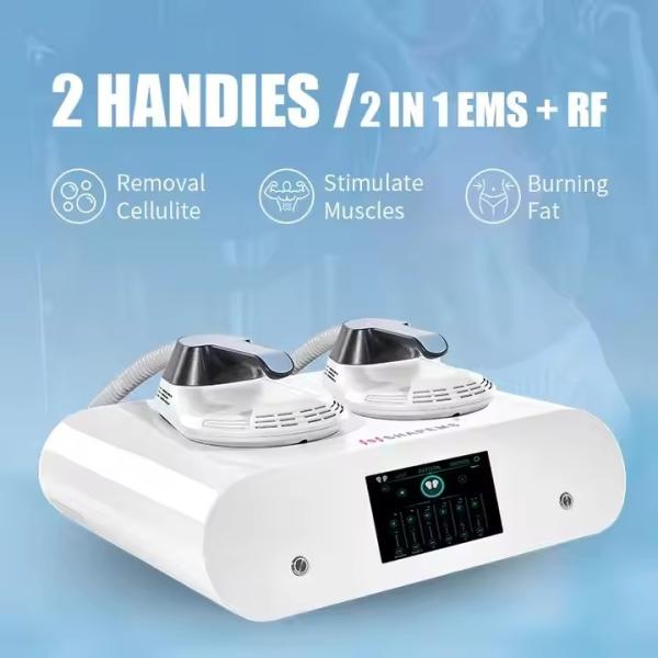 2 handles 5000W emslim weight loss hip lift abs body slim zero muscle stimulator neo 13 tesla ems body sculpt machine