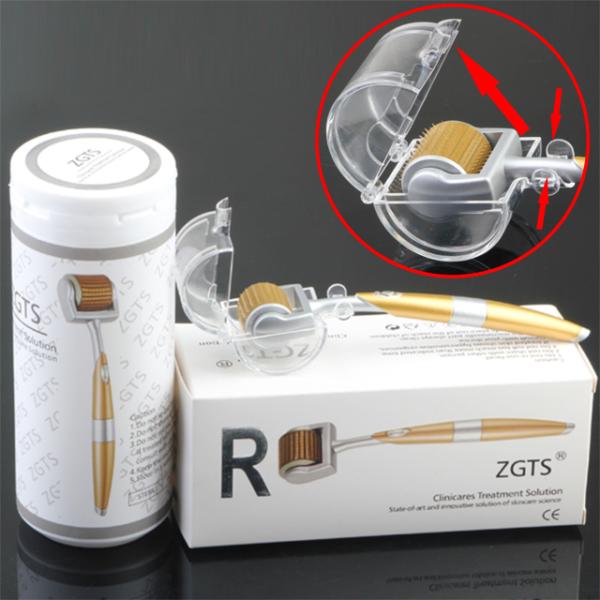 Effective NO Plugs Type Microneedle Derma Roller Zgts with Titanium Alloy Needles