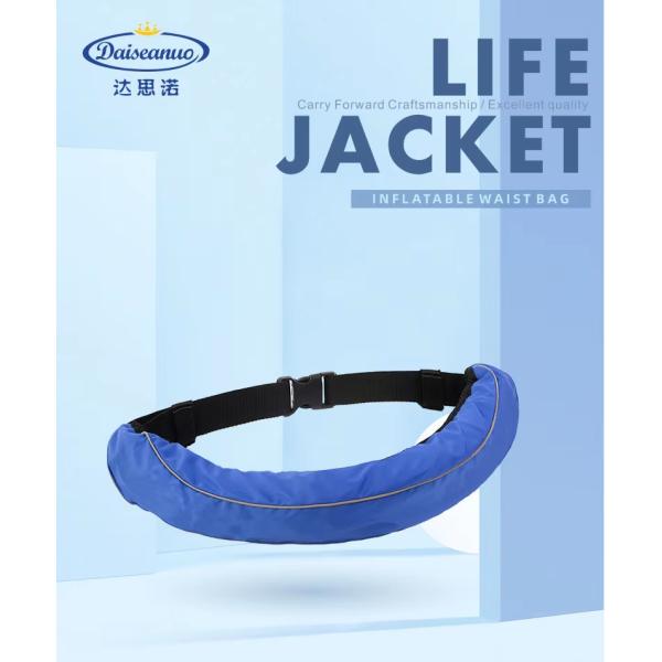 CQYD Oxford + TPU  Inflatable Life Jacket