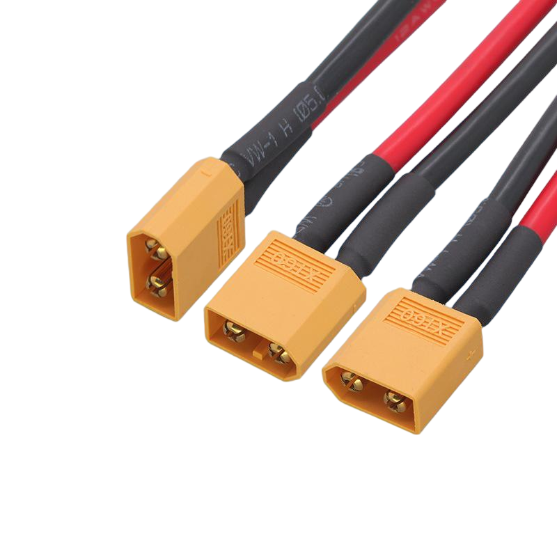 UL Certified Wire Harness | Custom XT60 Male to Large Tamiya Female Adapter Cable Assembly for FPV Racing Drones | ISO9001 China Manufacturer