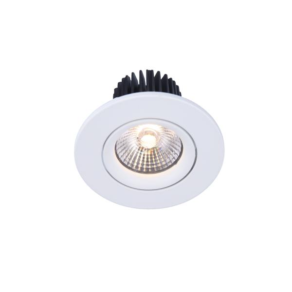 фара черноты 5W регулируемая IP54/белых расквартировывая УДАРА СИД утопила анти- слепимость