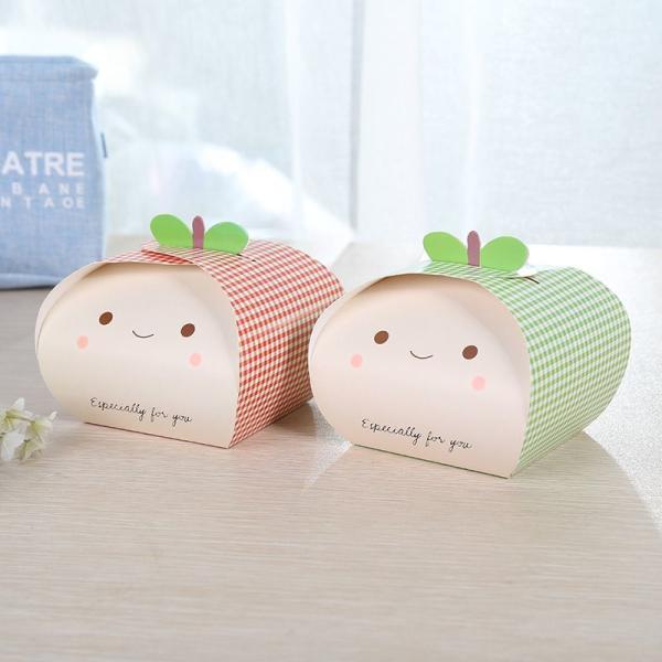 Bonbons d'Halloween Boîte cadeau personnalisée Emballage Boîte cadeau en papier carton blanc