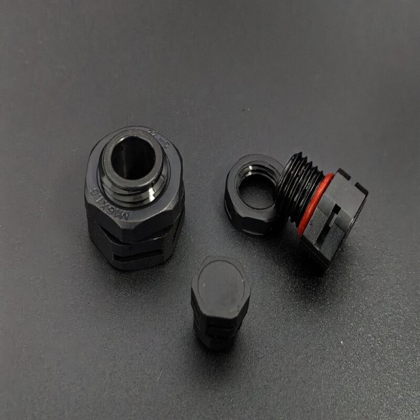 Miniature Waterproof Breathable Screw Vent M5 M6 Thread For ECU Sensor Housing