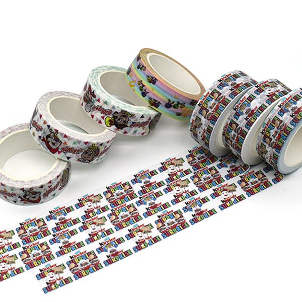 Оптовый изготовленный на заказ напечатанный маскируя изготовитель клейкой ленты бумаги Washi
