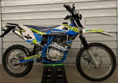 Hus150 Street Legal Enduro Motorcycle CG Engine With Mechanical Speedometer