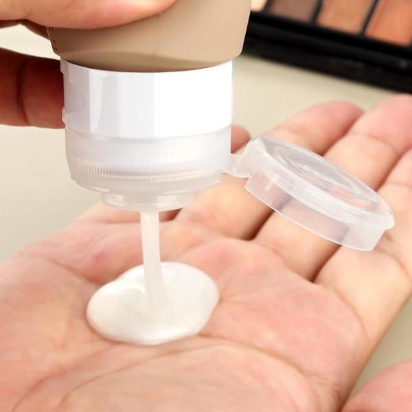 Cosmetic Mini Silicone Travel Toiletry Bottles Kit Personalized 2oz/60ML