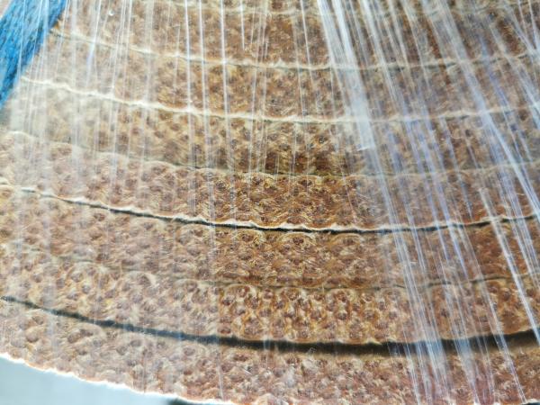 15m Brown Non Asbestos Woven Brake Lining For Marine Machinery
