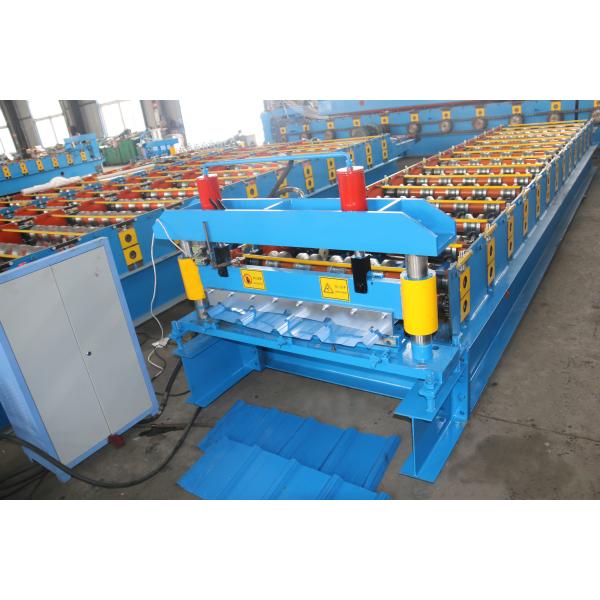 Galvanize Aluminium Iron Color Steel Roll Forming Machine 8-12/Min Working Speed