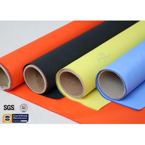 Orange Acrylic Coated Fibreglass Fabric 260GSM Chemical Resistant Fire Blanket