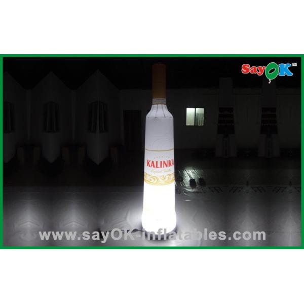 Украшение освещения бутылки вина раздувное